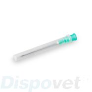 Injectienaald (21G, 0,8x25mm, groen) 100 stuks | Dispovet®