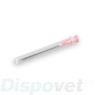 Injectienaald (18G, 1,2x38 mm, roze) 100 stuks | Dispovet (18091)