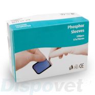 Fosfor hoesjes (voor plaatje 57 x 76mm, maat 4) 100 stuks | InnovetDirect