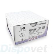 Vicryl Plus (USP 3/0, 70cm, fs2, VCP398H) 36 stuks | Ethicon