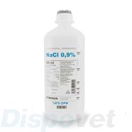 Fysiologische zoutoplossing (0,9%, NaCl) 10 x 500ml fles | Bbraun