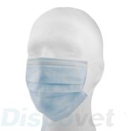 Mondmasker Met Elastische Oorlussen, 50 Stuks