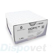 Hechtdraad Vicryl Plus (V616H, 0-0, sutopack) 36 stuks | Ethicon