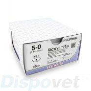 Hechtdraad Vicryl Plus (USP 5-0, 45cm, FS-2, VCP391H) 36 stuks | Ethicon 