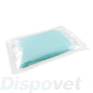1 - laags afdekdoek steriel (groen, poly-ethyleen, 120x180 cm) 15 stuks | Dispovet®