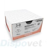 Hechtdraad Monocryl Plus (Y442H, 3-0, FS-1 naald, 70 cm) 36 stuks | Ethicon