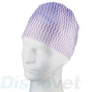 Bonnet opératoire, violet, 100 pièces