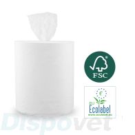 InnovetDirect handdoekrol centerfeed midi 1 laags 6 rollen 