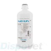 Fysiologische zoutoplossing (0,9%, NaCl) 10 x 500ml fles | Bbraun