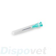 Injectienaald (21G, 0,8x16mm, groen) 100 stuks | Dispovet®