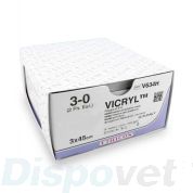Hechtdraad Vicryl (V634H , USP 3/0, 3x45cm) 36 stuks | Ethicon