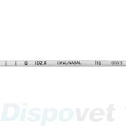 Endotracheale Tube ZONDER Cuff (Maat 2.0) 1 Stuk | Vettubes™