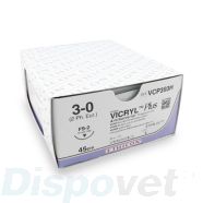 Hechtdraad Vicryl Plus (VCP393H, USP 3-0, FS-2 naald, 45 cm) | Ethicon